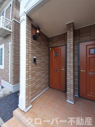 アジェルワンＢのエントランス