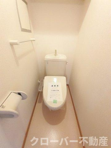 アジェルワンＢのトイレ