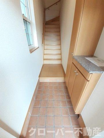 アジェルワンＢの玄関