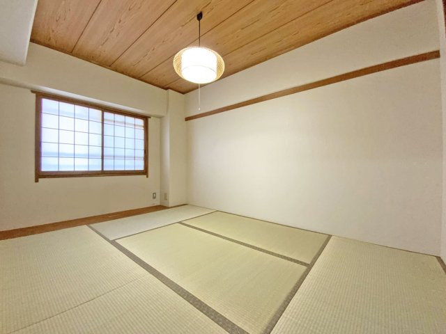 明南住宅二号棟の和室|和室
※既存家具はCGで消しております。