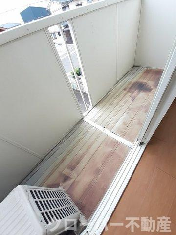 エバーグリーンロードＫのバルコニー