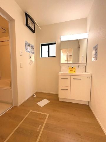 【洗面所】 | 福岡市南区長住7丁目1期Y　1号棟（全2棟）【仲介手数料無料・0円】 | 現地写真。