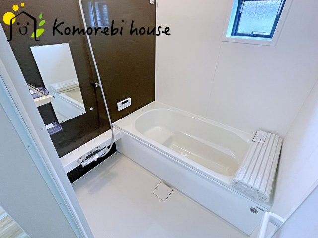 KIS白岡市小久喜　18期　新築一戸建て　リガーレ　01の浴室|お風呂です