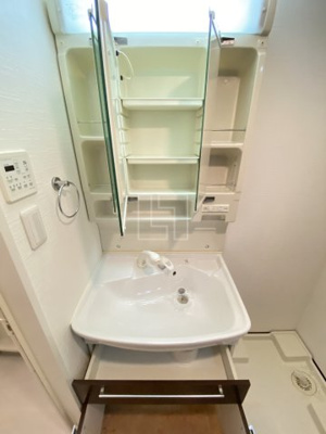 【洗面所】 | フレンシアノイエ難波南 | フレンシアノイエ難波南　洗面所