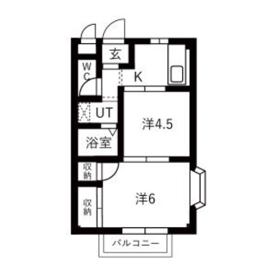 フェイスきたのの間取り
