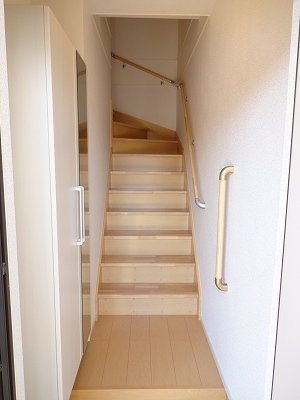 シャンダムールの玄関|ゆったりとした玄関です