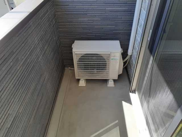 カルムハウスⅡのバルコニー|広々としたバルコニーです