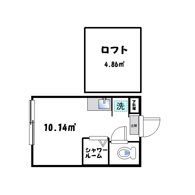 Grandia東中野WESTの間取り
