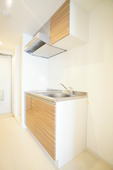 川崎市多摩区宿河原１丁目のアパートのキッチン