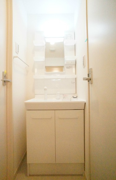 川崎市多摩区宿河原１丁目のアパートの洗面所