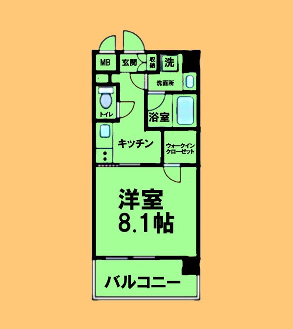 プレミアム浅間町の間取り