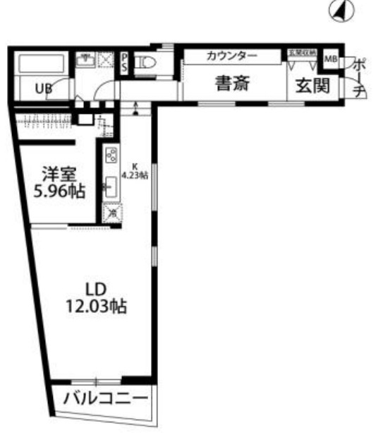 デコール代官山の間取り