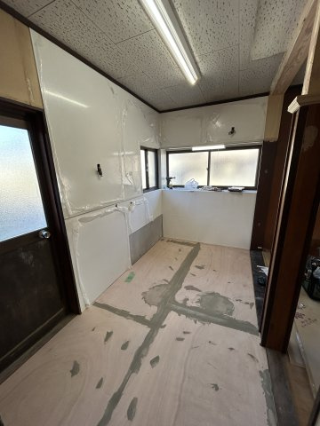 由良町貸家のキッチン