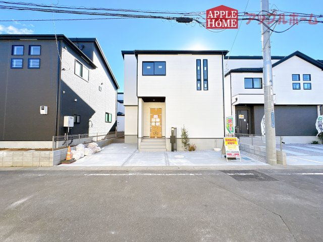 【新築戸建】坂戸市にっさい花みず木 10期 全8棟の外観|ぜひ現地にて、実際の建物・街並み・日当たり等ご確認下さい♪お問い合わせはお気軽に☆　TEL「0120-466263」