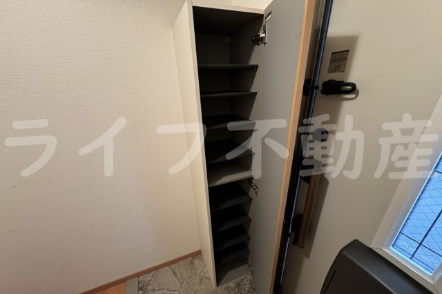 ソレジオ武村Ⅴの収納|こまごまとしたものを収納できそうですね