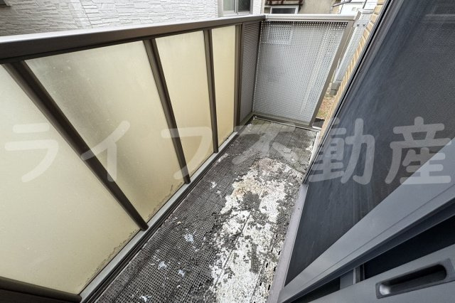 ソレジオ武村Ⅴのバルコニー|開放的で明るい空間を演出してくれるバルコニーです