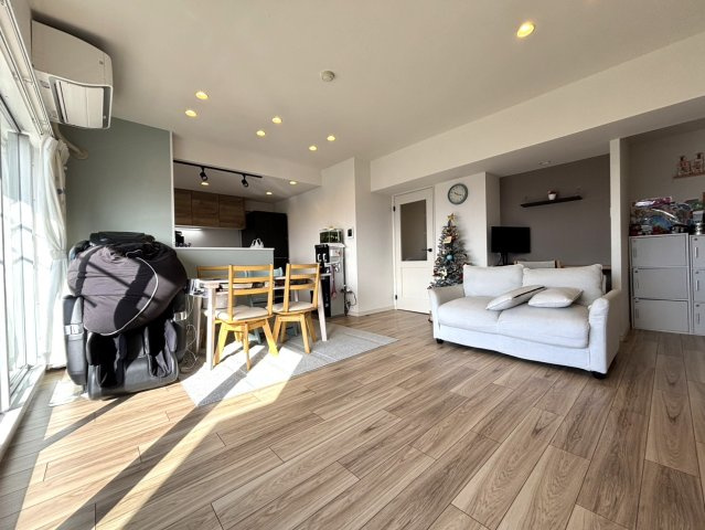 船橋ビレジの居間・リビング|リビングダイニング