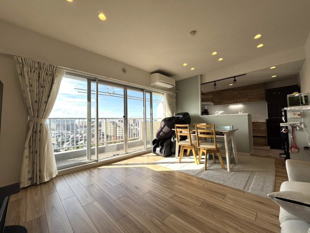 船橋ビレジの居間・リビング|リビングダイニング