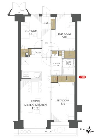 【間取り】モアステージ綾瀬 