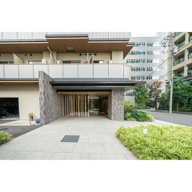 ライトテラス蔵前のエントランス