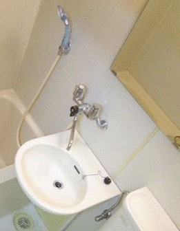 アルビオンシティ厚木の洗面所