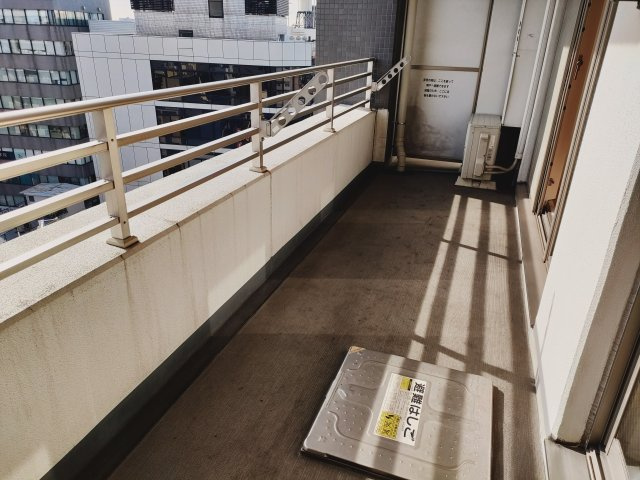 リーフコンフォート新小岩のバルコニー