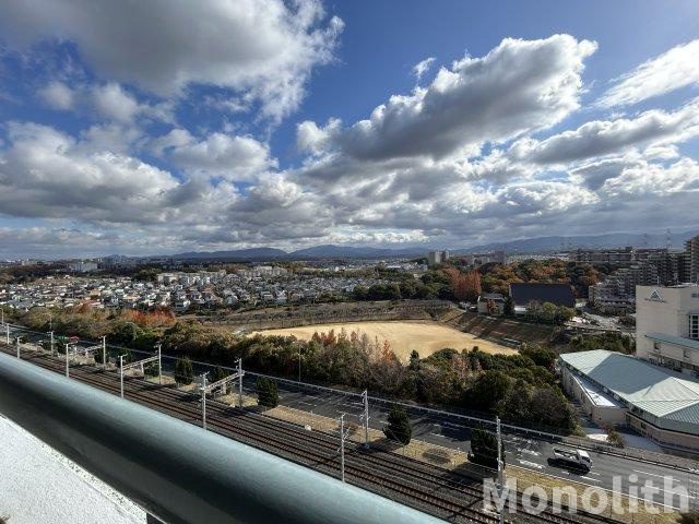 光明池駅前２号棟の展望