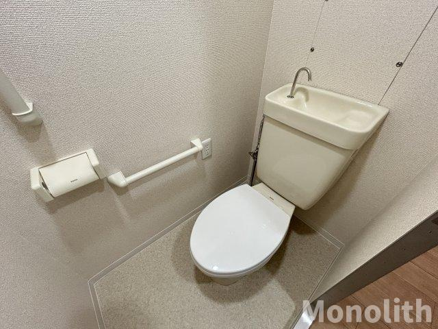 光明池駅前２号棟のトイレ