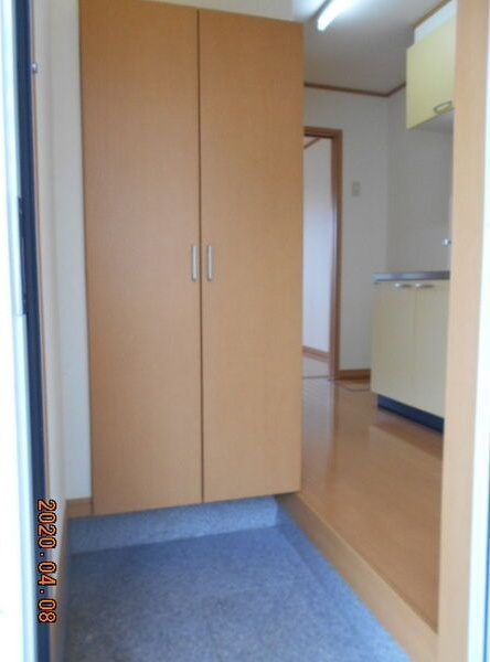 水沢ステーションアベニューⅡ C棟の玄関