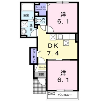 【間取り】 | フレスコリーリオ　Ⅱ