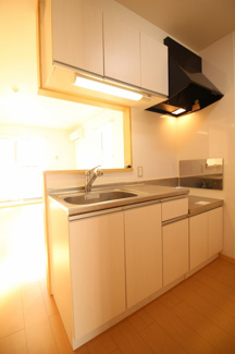 【キッチン】 | デスパシオ　Ｄ | キッチンです