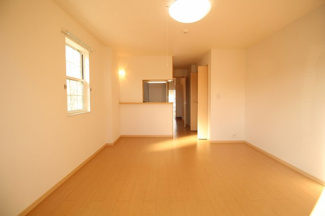 【寝室】 | デスパシオ　Ｄ | 開放的な寝室です