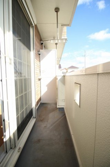 【バルコニー】 | デスパシオ　Ｄ | 開放的で明るい空間を演出してくれるバルコニーです