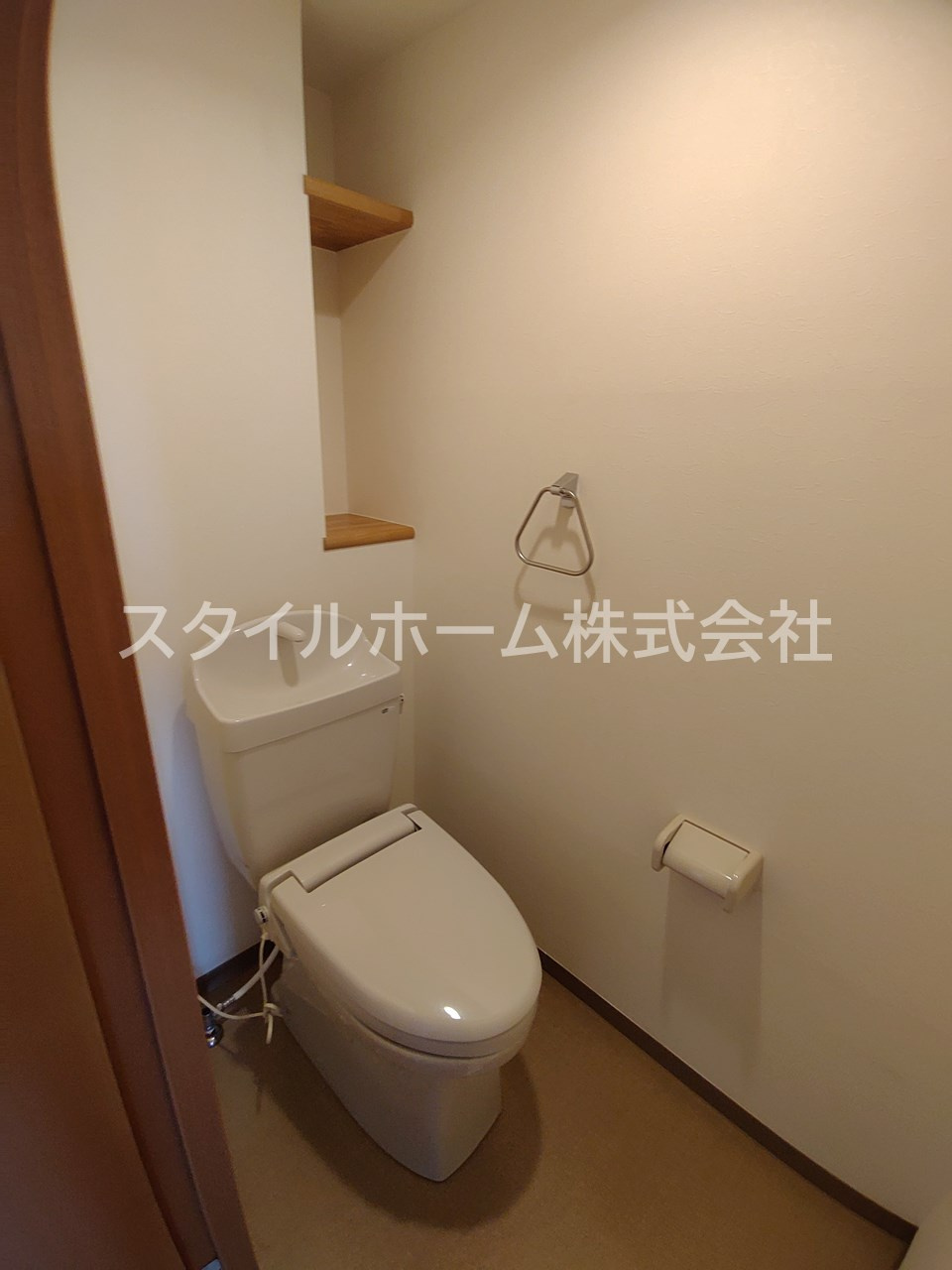 ルネスグランドールⅠのトイレ|シンプルで使いやすいトイレです