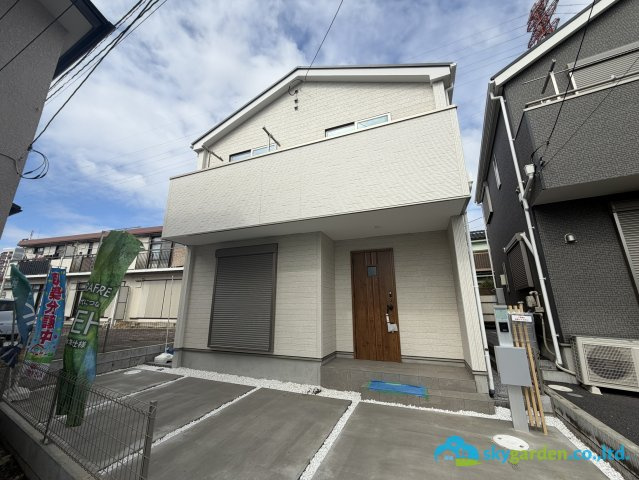 平塚市四之宮9期1棟　新築戸建　全1棟1号棟の外観