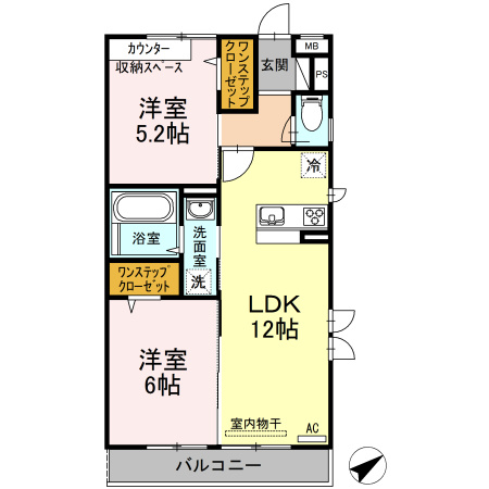プラムスクエアの間取り