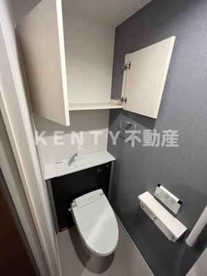 【トイレ】 | Ｂ．Ｒ．大森山王 | ゆったりとした空間のトイレです