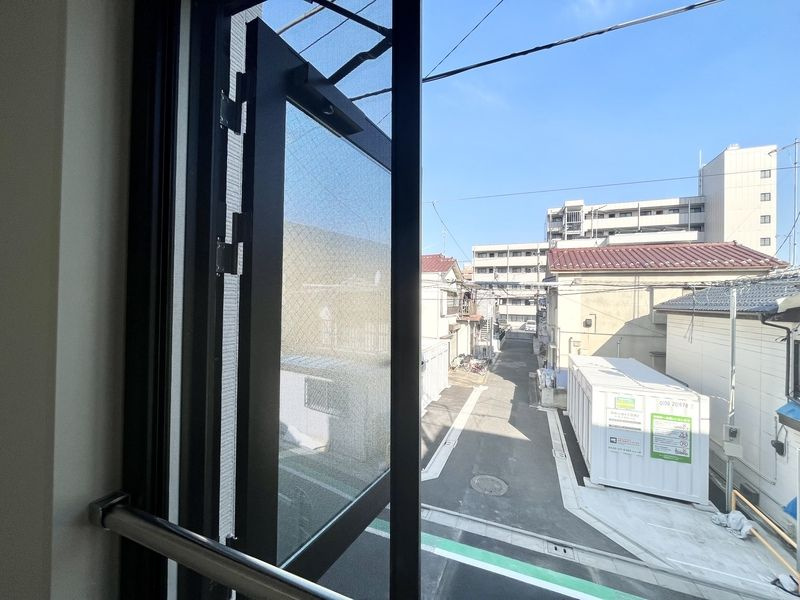 コンフォール新小岩のバルコニー