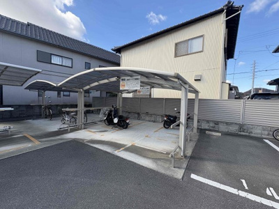 【駐車場】 | エイチオーツー | 原付置場になります