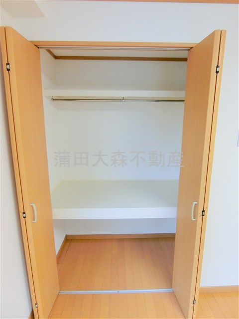 エスポワール・トキワの収納|収納　1メートル程の使いやすいクローゼット