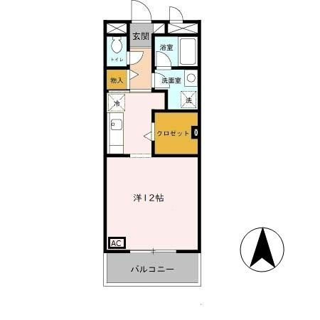 フィオーレ北条の間取り