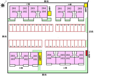 【駐車場】 | アーバンコートＡ