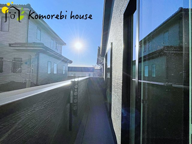 さいたま市北区吉野町　第1期　新築一戸建て　リナージュ　01のバルコニー|26.1.23撮影済み