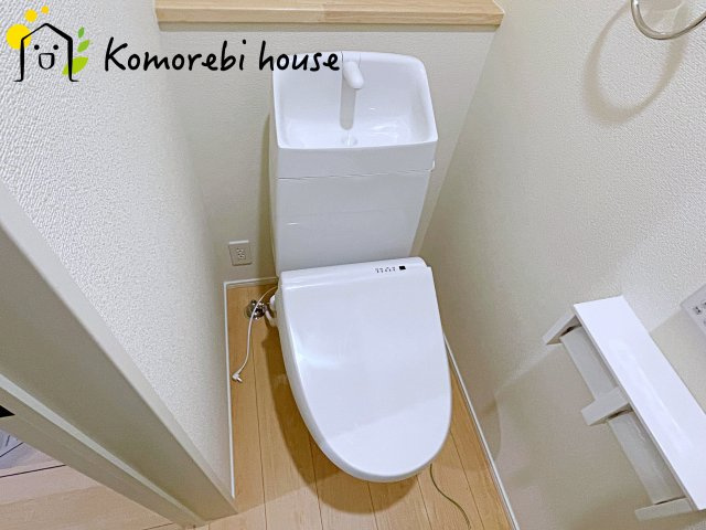 さいたま市北区吉野町　第1期　新築一戸建て　リナージュ　01のトイレ|26.1.23撮影済み