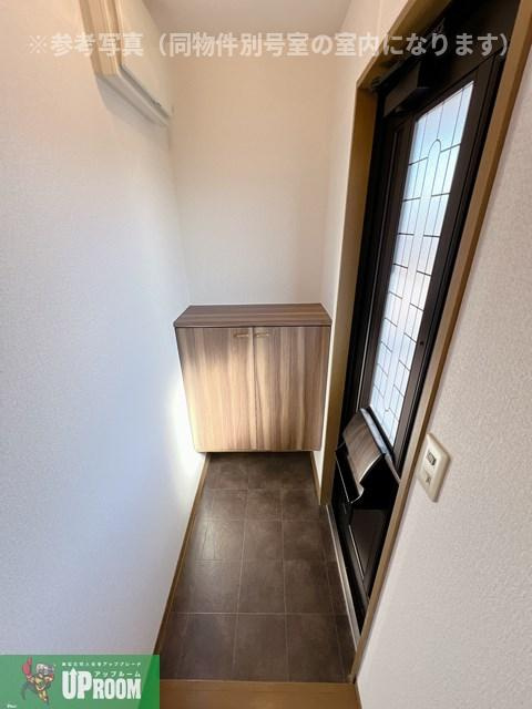 ハイツ長谷川Ⅱの玄関