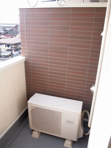 ユースハイム　Ⅲのバルコニー