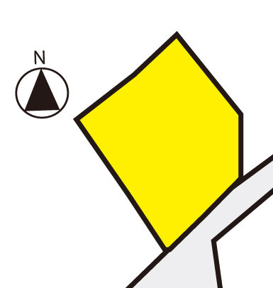 【区画図】 | 御殿場市神山 売一棟マンション ES05955 | 御殿場市神山　地形図