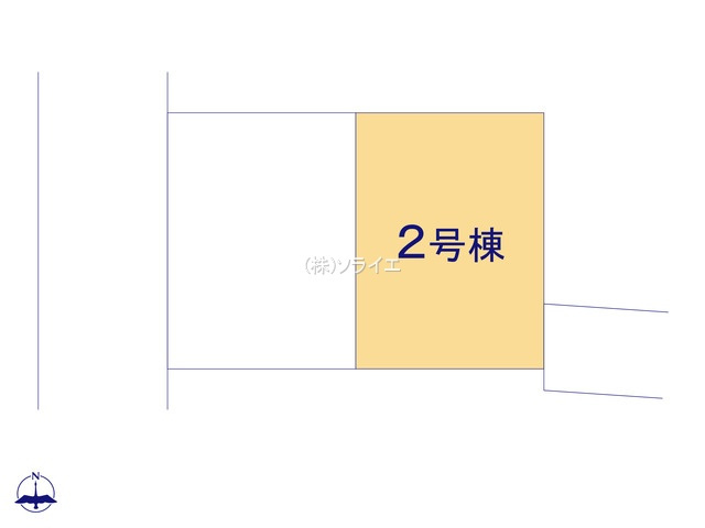 所沢市所沢新町2期　新築戸建　ティアラの区画図