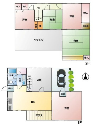 武蔵村山市中藤４丁目の中古一戸建