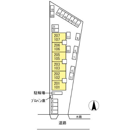 シンフォニー１２の区画図